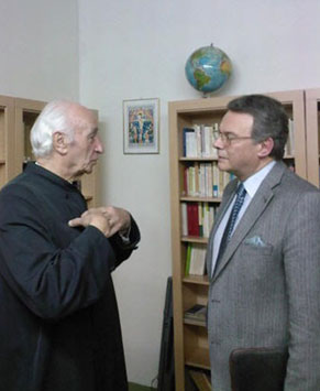Monseigneur Germain et Gérard Calmelet